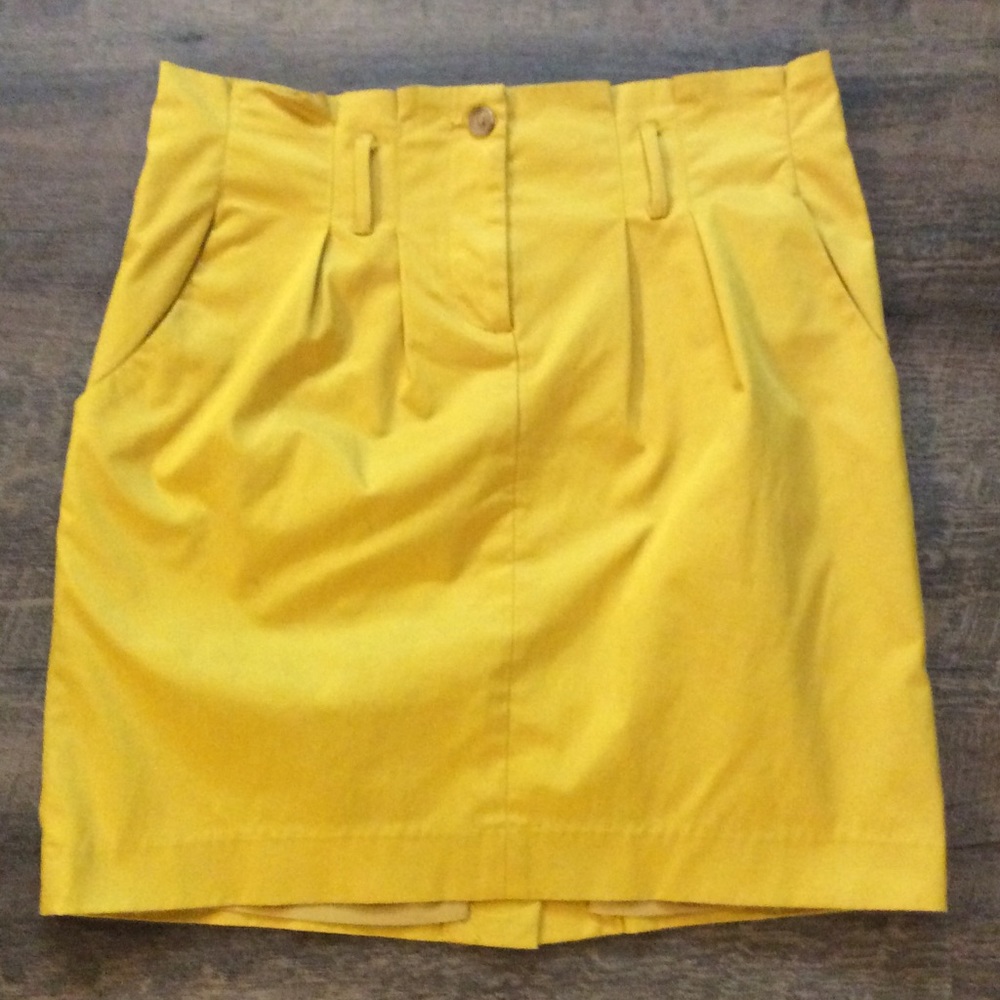 [Banana Republic] Mustard Skirt
